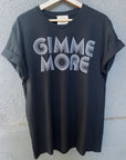 GD Gimme More Black Tee