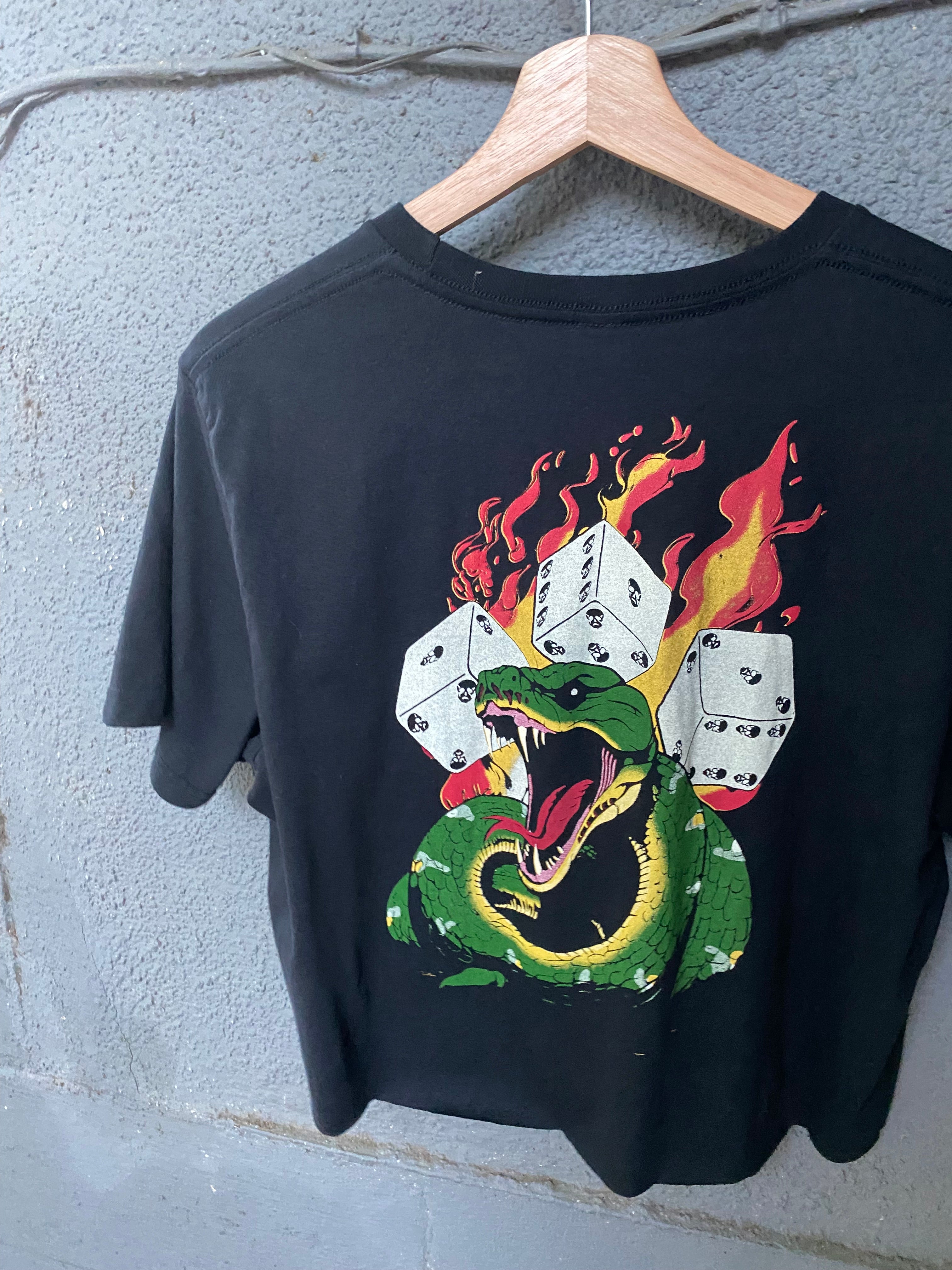 GD Snake Eyes Double Sided Cropped Tee