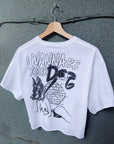 GD I Wanna Be Your Dog Double Sided Cropped Tee