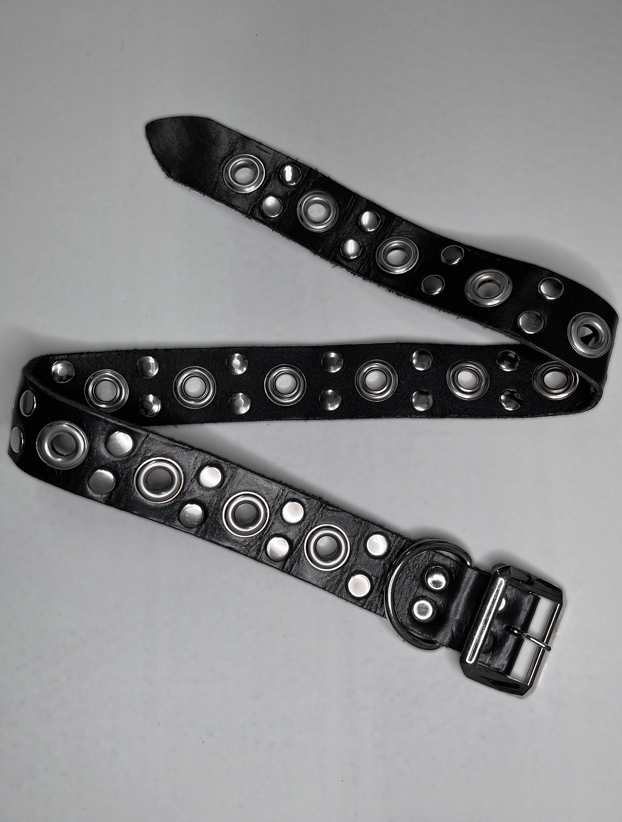 Gimme More Studded Grommet Belt