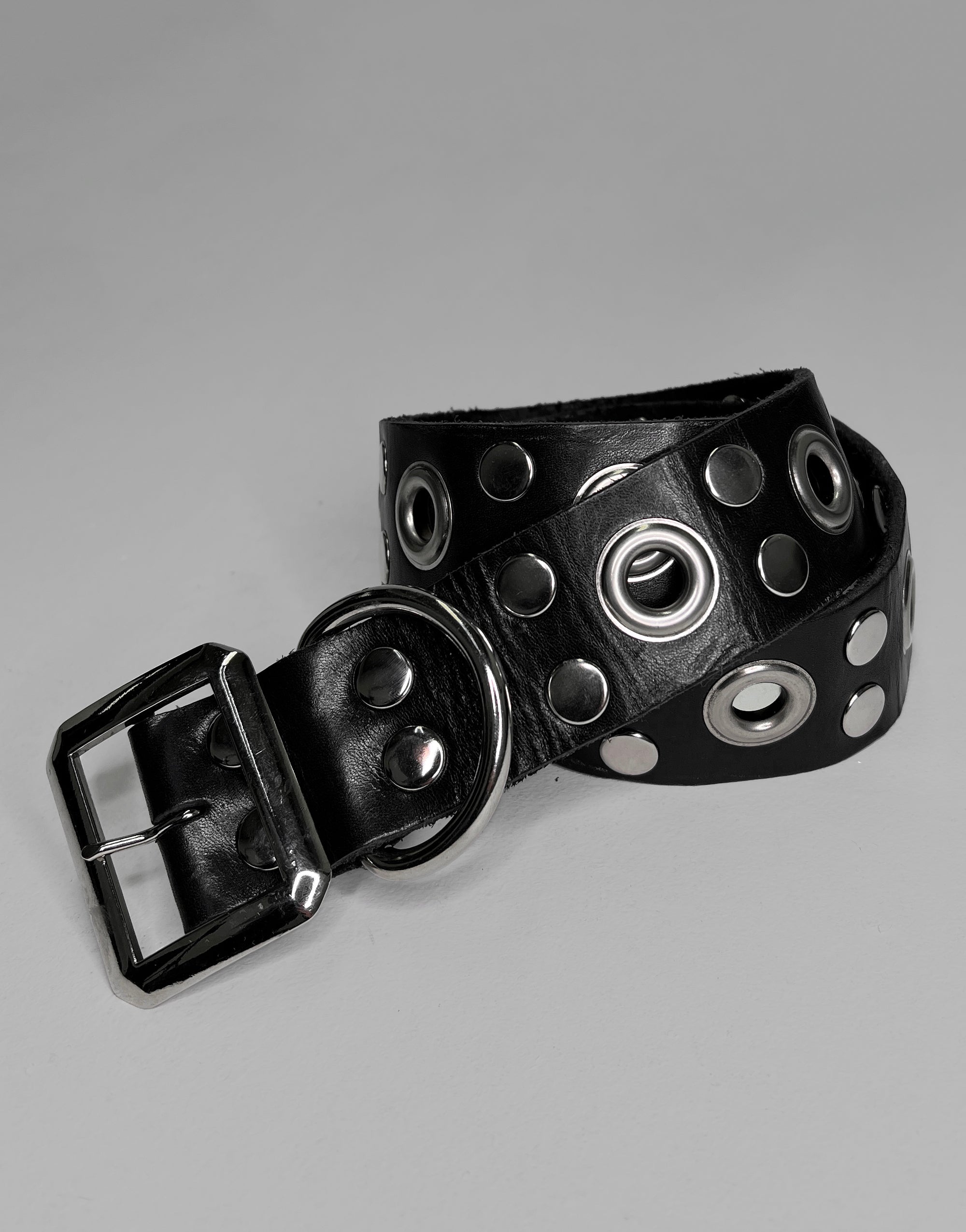 Gimme More Studded Grommet Belt