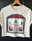 All Women Are Bad Cropped Tee