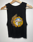 Vtg 1987 Harley Screen Stars 50/50 Ribbed Knit Tank