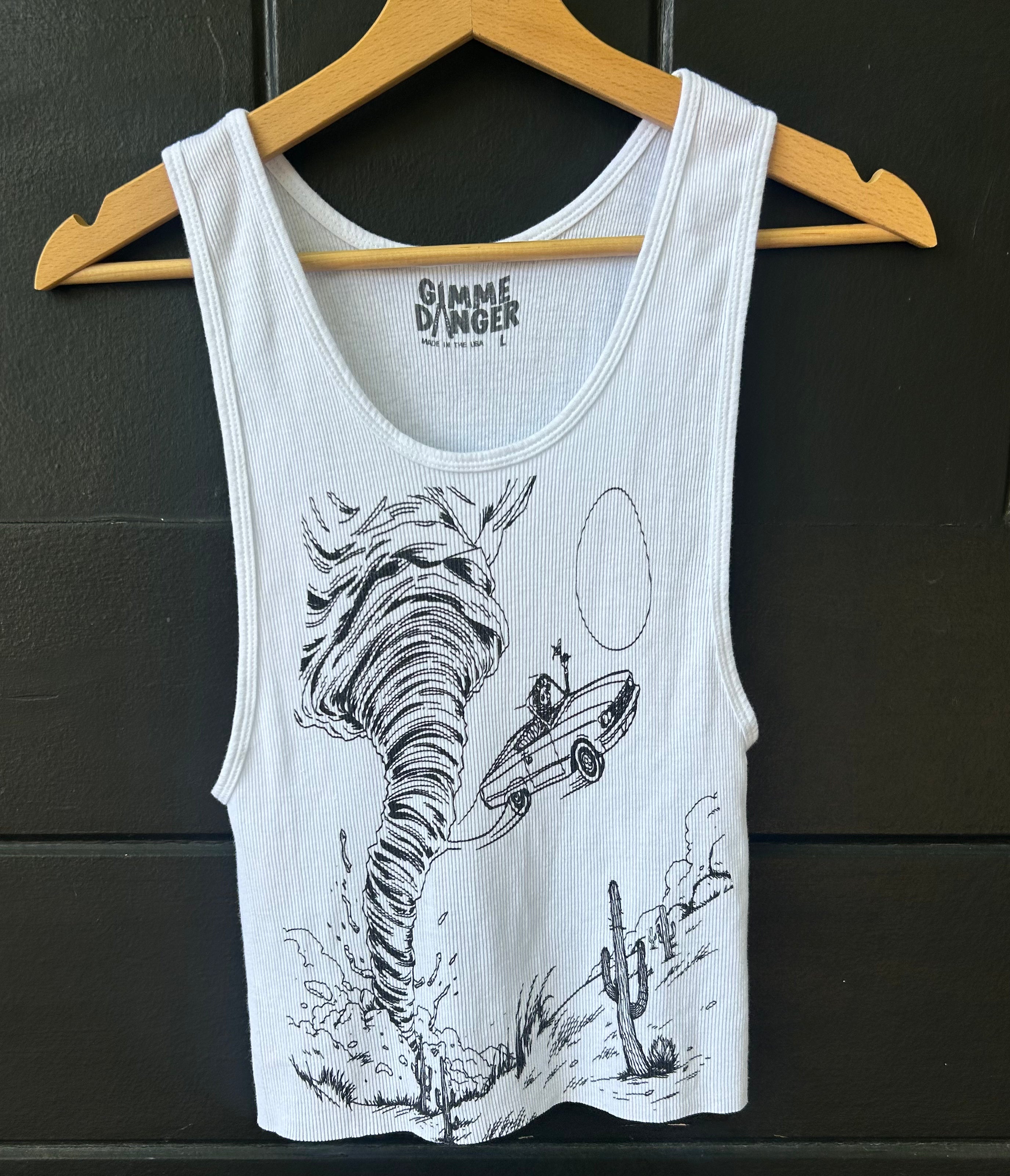 Livin' It Up Ribbed Tank