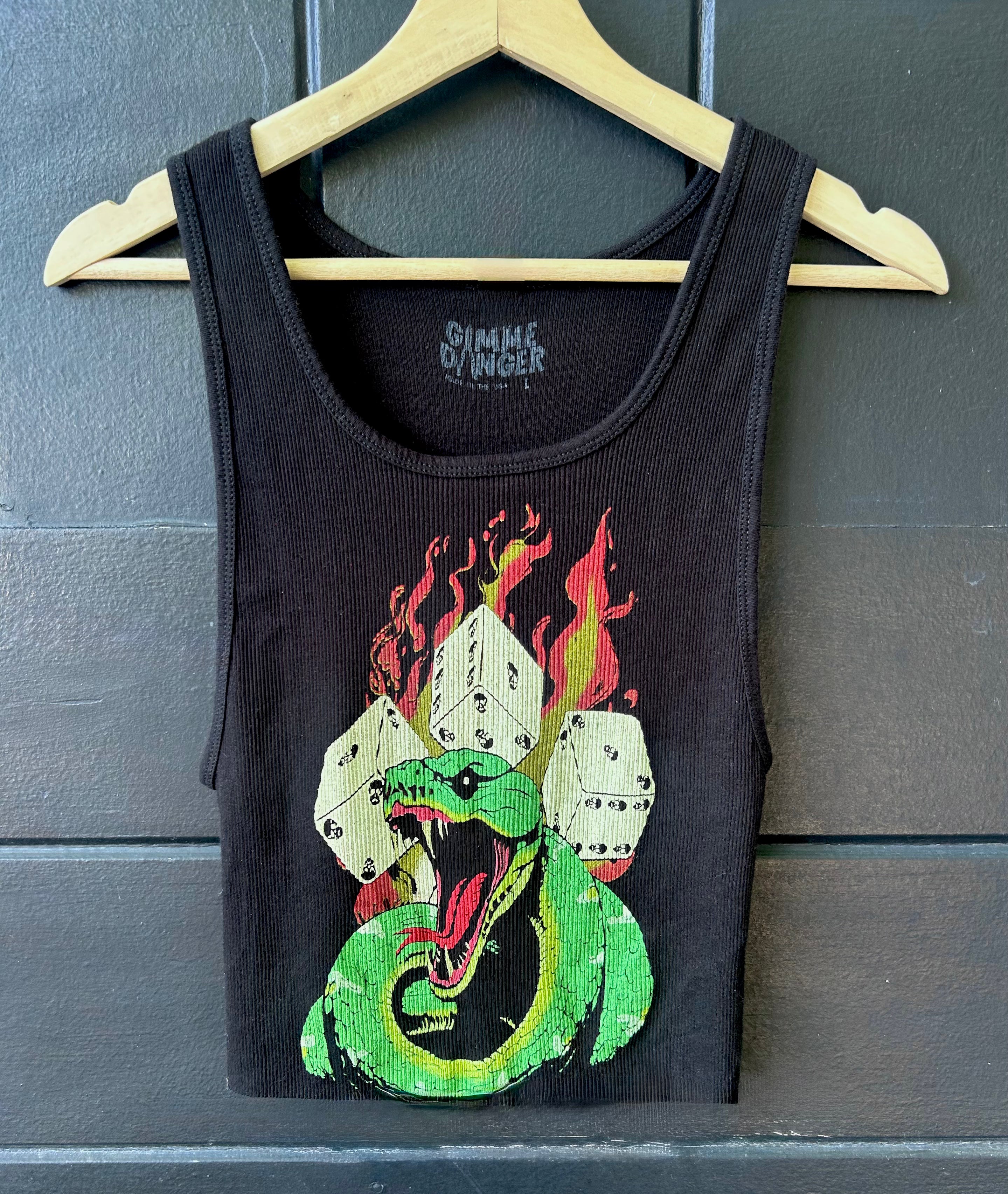 Snake Eyes Ribbed Tank