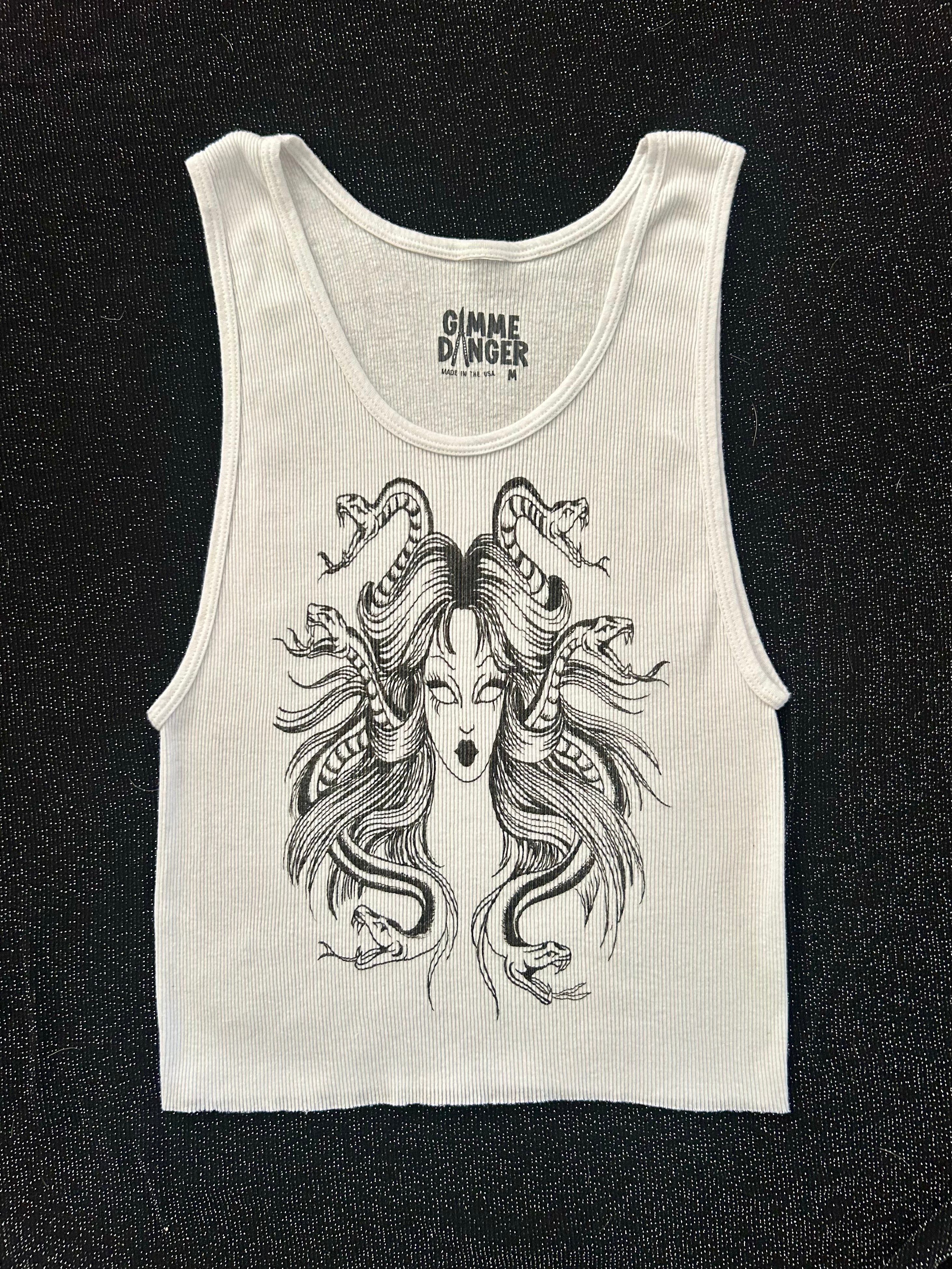 Gimme Danger Medusa Ribbed Tank