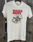 Vintage 1984 Murder Burger Tee Rare Size XS/S