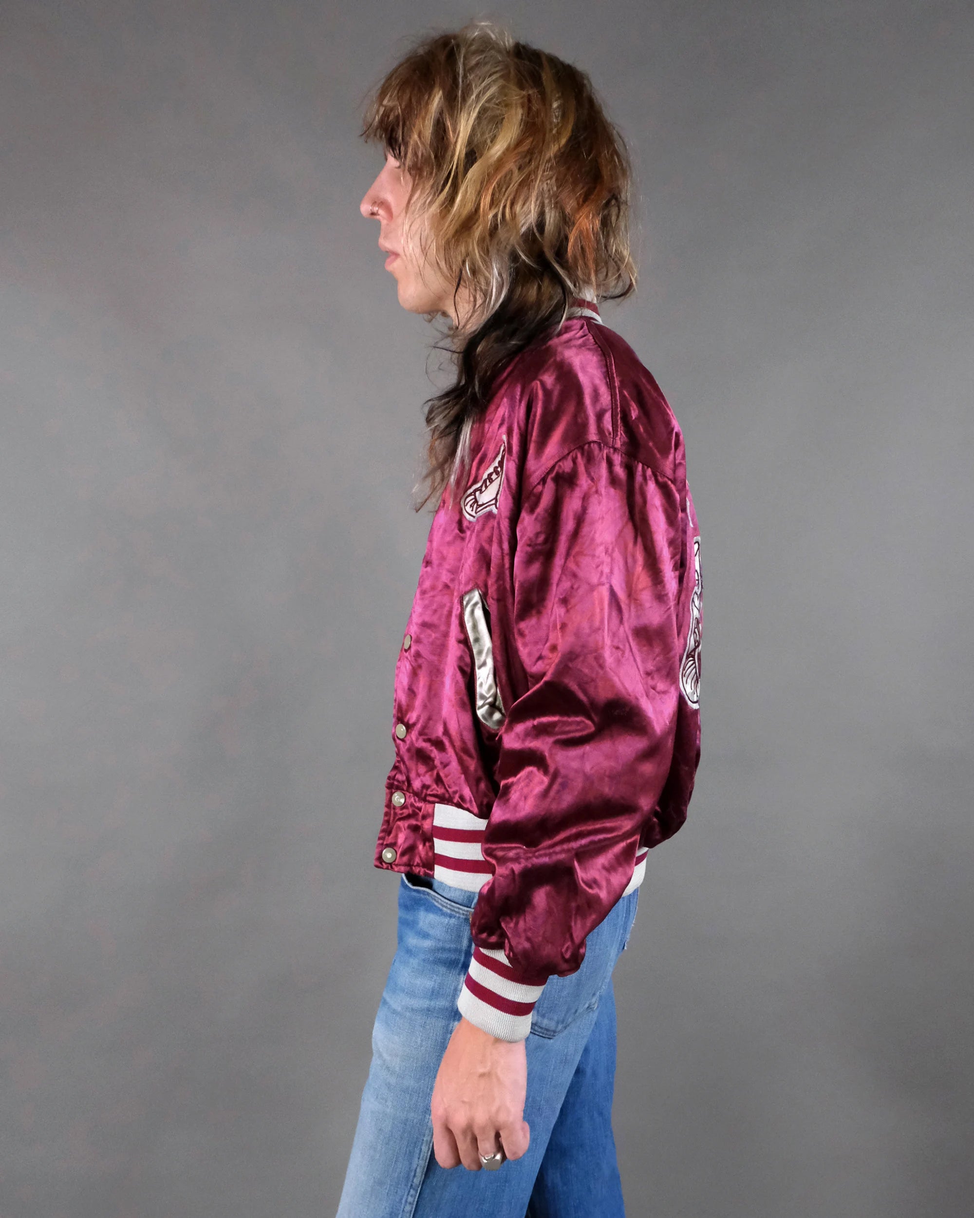 Vtg Springsteen Satin Tour Jacket Size M