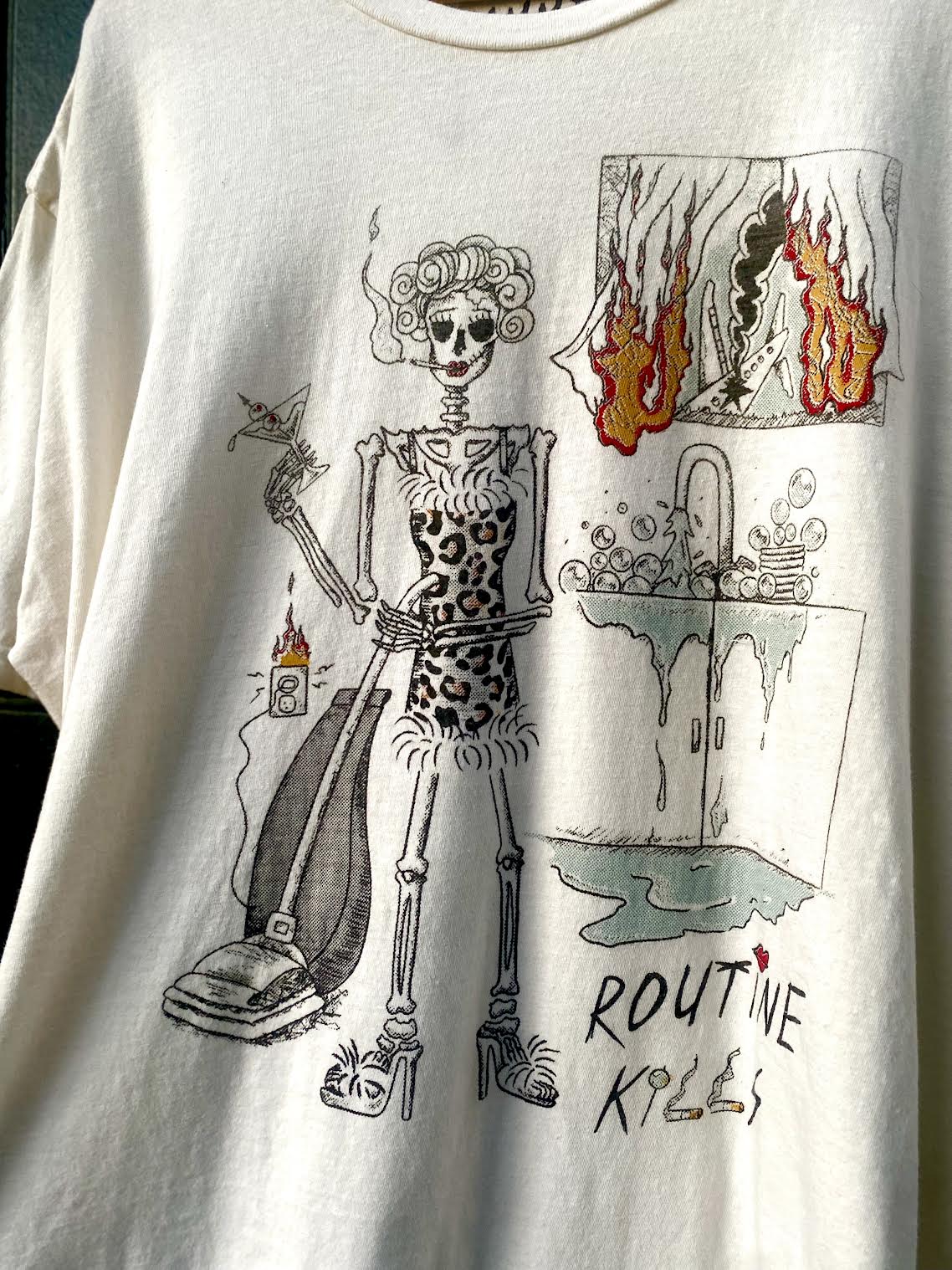 Routine Kills Tee – Gimme Danger Inc.